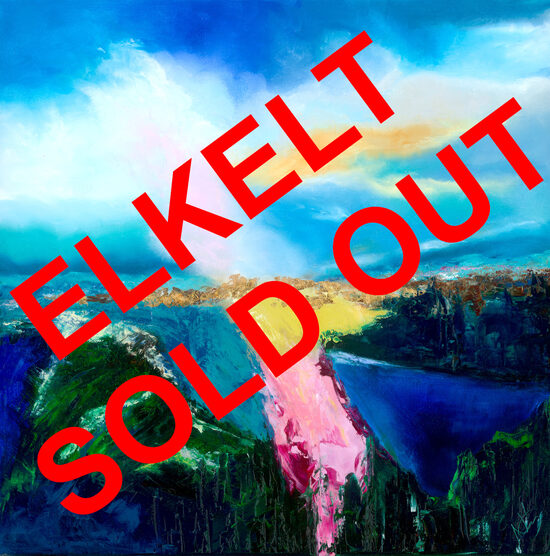 Plexiglass - Story of Flora - 70x70 cm - SOLD